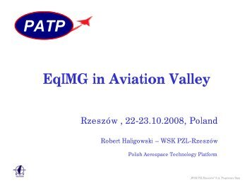EqIMG in Aviation Valley - AeroNet