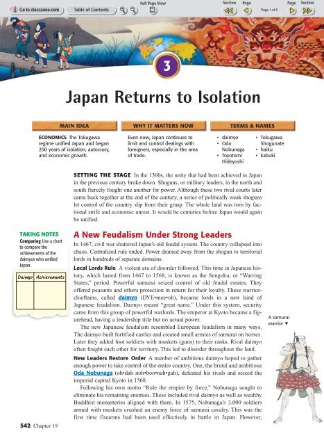 Japan Returns to Isolation