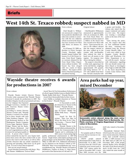 ALL NEW WEBSITE - Warren County Report