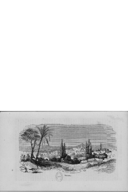 Guide Filias du voyageur en Algérie, 1865 - Accueil