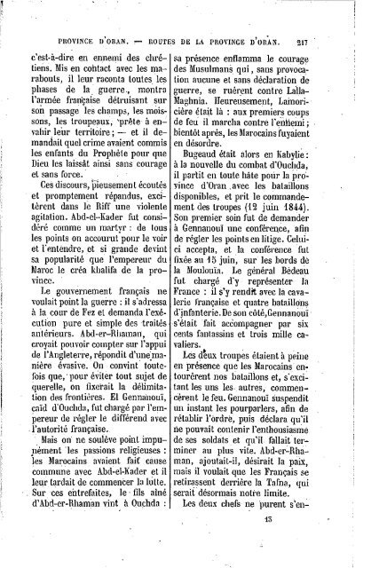 Guide Filias du voyageur en Algérie, 1865 - Accueil