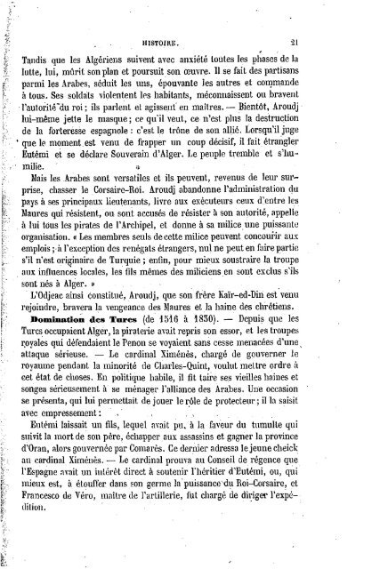 Guide Filias du voyageur en Algérie, 1865 - Accueil