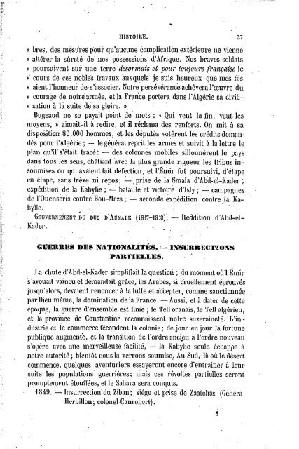 Guide Filias du voyageur en Algérie, 1865 - Accueil