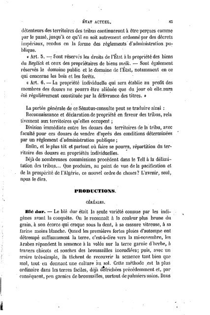 Guide Filias du voyageur en Algérie, 1865 - Accueil