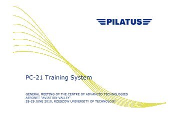 PC-21 Training System_Conference Aviation Valley - AeroNet