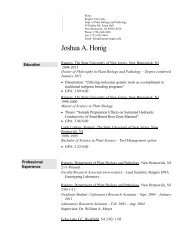 Contemporary Resume - Rutgers, The State University of New Jersey