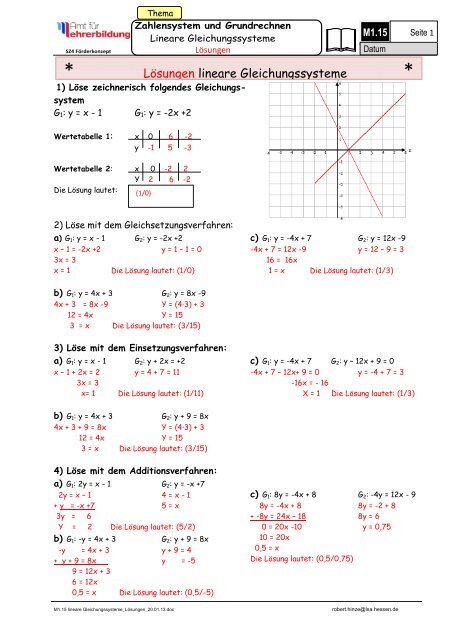 M1.15 lineare Gleichungssysteme_Lösungen_20.01.13 - Hessen