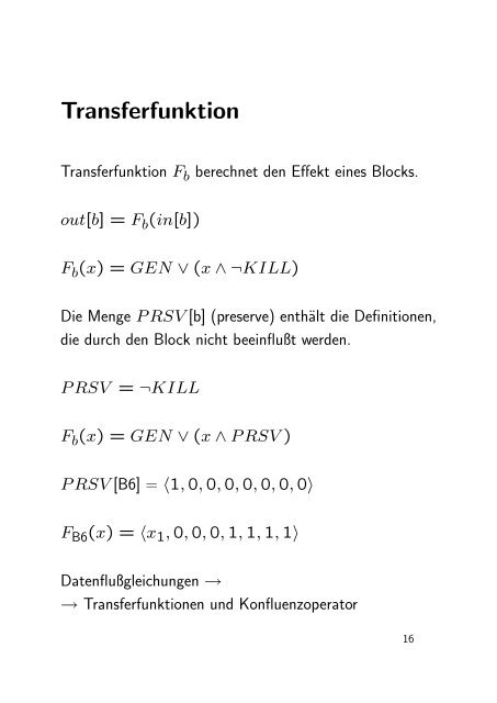 Datenflußanalyse