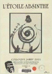 Colloque 2001 ; cahier iconographique 3 - Société des Amis d'Alfred ...