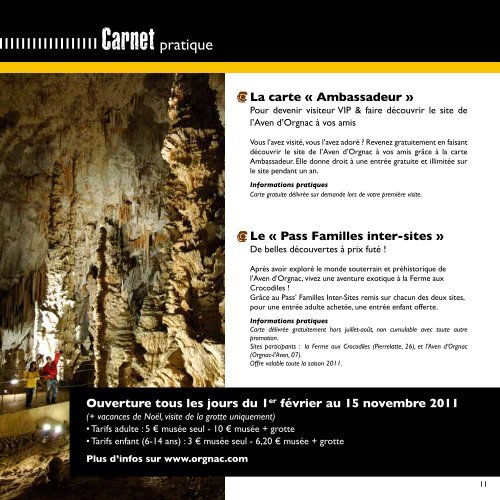 Musée de Préhistoire Grotte*** - Aven d'Orgnac