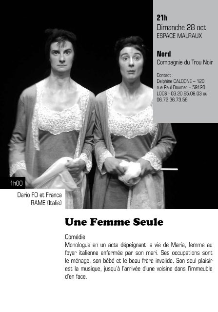 d'informations - Theatre-contemporain.net