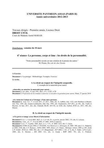 Fiche 6 - Introduction au droit, droit des personnes et des biens ...