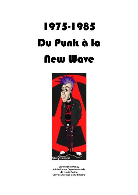 1975-1985 Du Punk a la New Wave - ACIM