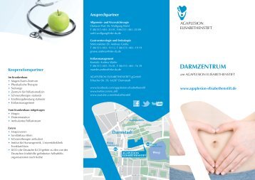 Darmzentrum - Flyer - Agaplesion Elisabethenstift