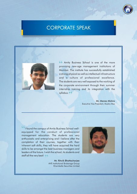 Mumbai ebrochure_2011 - Amity Global Business School