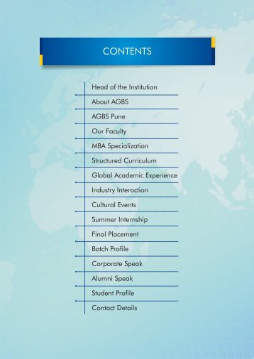 Pune ebrochure_2011 - Amity Global Business School