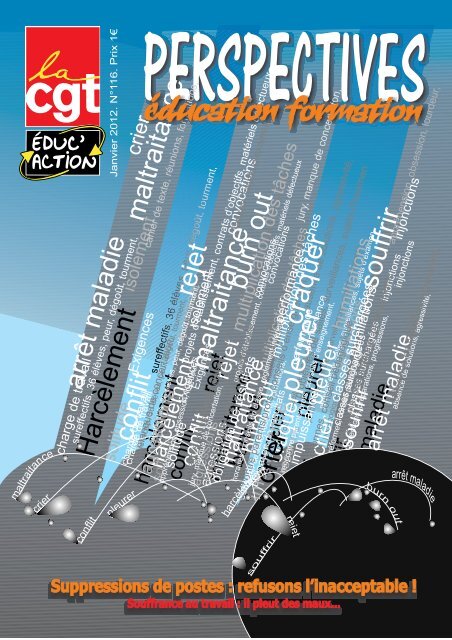 Notre publication nationale (janvier 2012) - CGT-Éduc'action ...