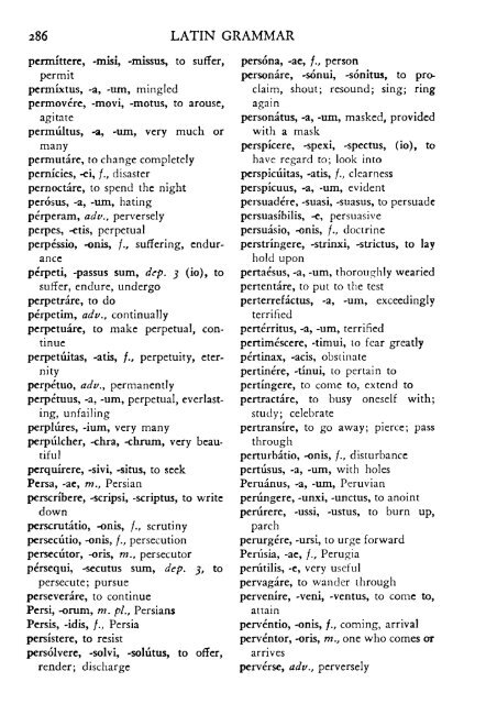 Tan Latin Grammar Vocab Book 1