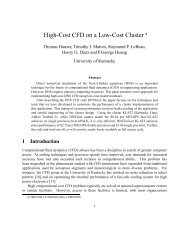 High-Cost CFD on a Low-Cost Cluster - The Aggregate