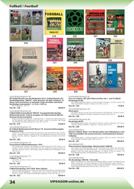 38. AGON Sportmemorabilia Versteigerung - Agon-Auktion