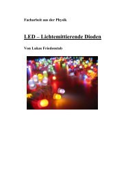 LED ? Lichtemittierende Dioden