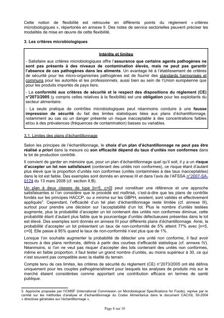 NOTE DE SERVICE DGAL/SDSSA/N2010-8245