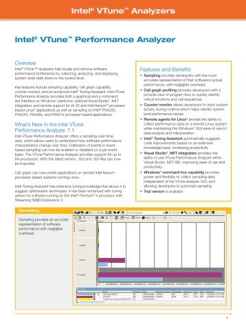 Intel® VTune™ Performance Analyzer - COMSOL ONLINE