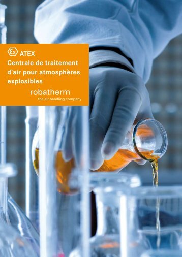 ATEX Centrale de traitement d'air pour atmosphères ... - robatherm