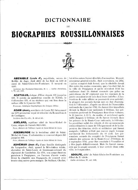 lettre A - Méditerranées