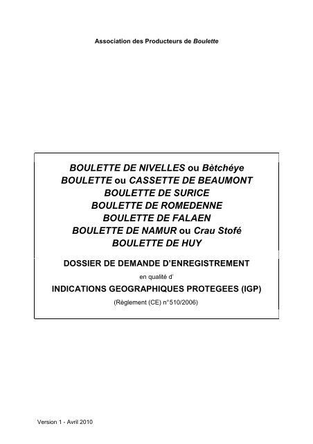 Boulette De Nivelles Ou Betcheye Boulette Ou Cassette