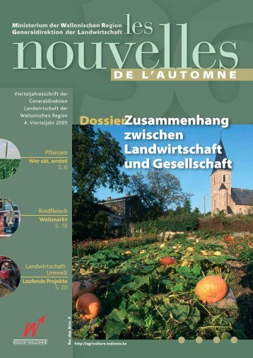 Zusammenhang zwischen Landwirtschaft und Gesellschaft Dossier