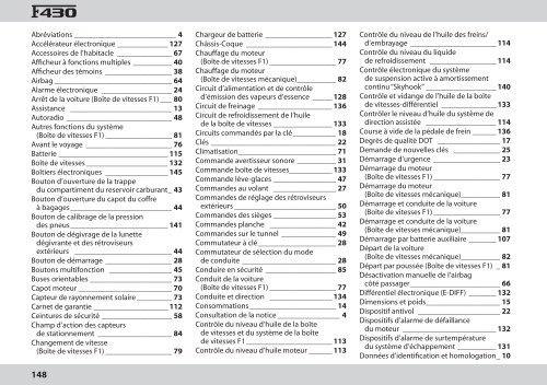 2 - Connaissance de la voiture - FerrariDatabase.com