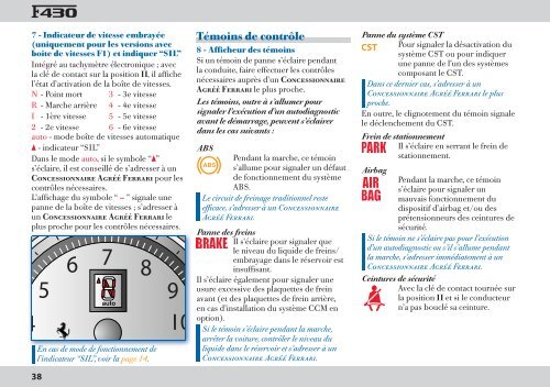 2 - Connaissance de la voiture - FerrariDatabase.com