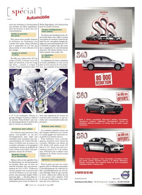 Automobile édition mai 2007.pdf - La vie éco