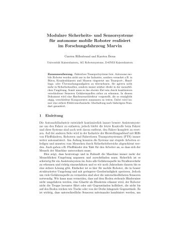 Modulare Sicherheits - Universität Kaiserslautern