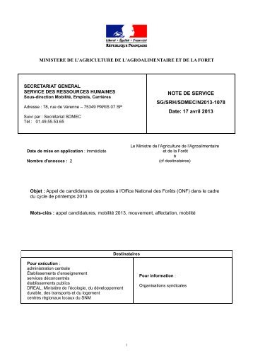 SRHN20131078Z (PDF - 123.3 ko) - Ministère de l'agriculture, de l ...