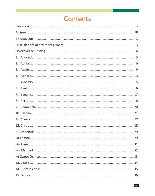 canopy management in fruit crops - Department of Agriculture & Co ...