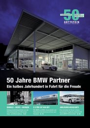 50 Jahre BMW Partner - BMW Gottstein