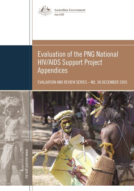Evaluation of the PNG National HIV/AIDS Support Project ... - AusAID