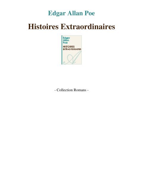 Histoires Extraordinaires - Accueil