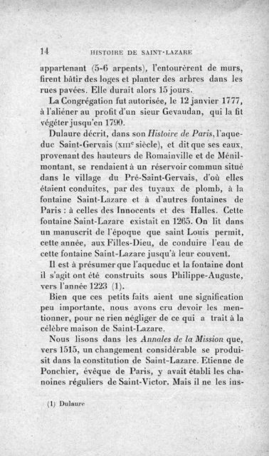 histoire de saint-lazare - Saint-Lazare as a Women's Prison: 1794 ...