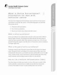 Active Surveillance: Testicular Cancer