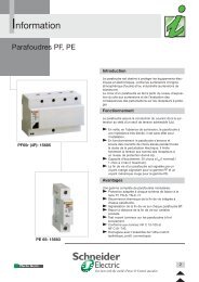 Parafoudre de type 1 - PRF1 - Schneider Electric - compact / AC / de mode  commun