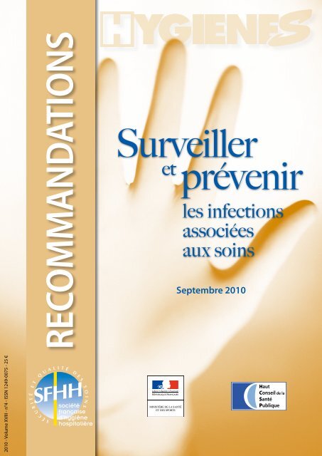 Recommandations - Surveiller et prévenir les IAS - 2010 - SF2H