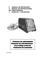 Protector de Protector de sobretensiones ... - ELECTREX