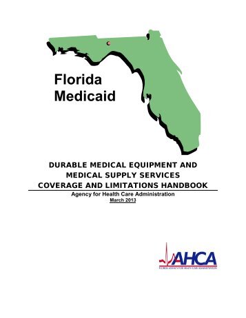 Florida Medicaid - Agency for Health Care Administration ...