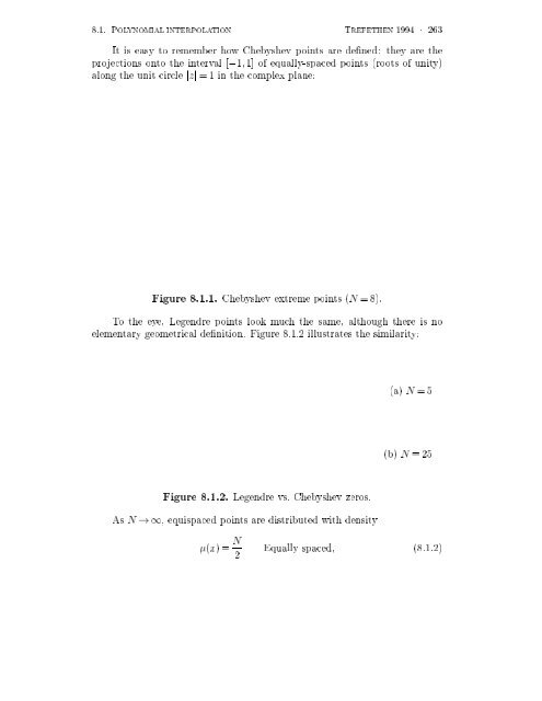 Chapter 8. Chebyshev spectral methods