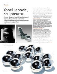 Yonel Lebovici, sculpteur XXL - Patrick Remy STUDIO