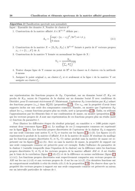 Contributions à l'étude de la classification spectrale et applications