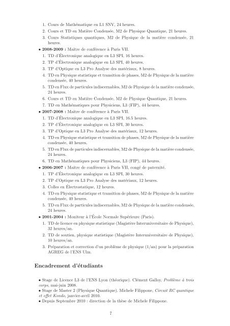 Curriculum Vitae - APC - Université Paris Diderot-Paris 7